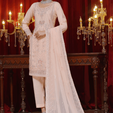 FARIA Launching New Stitched 3 Piece Embroidered Luxury Embroidered Chiffon Collection