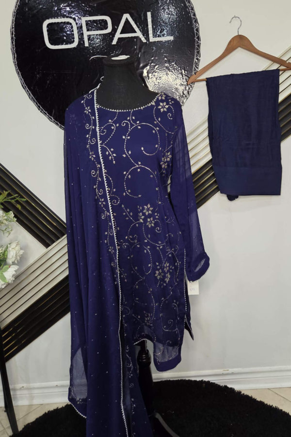 Grace in Every Stitch – Embroidered chiffon Ensemble medium